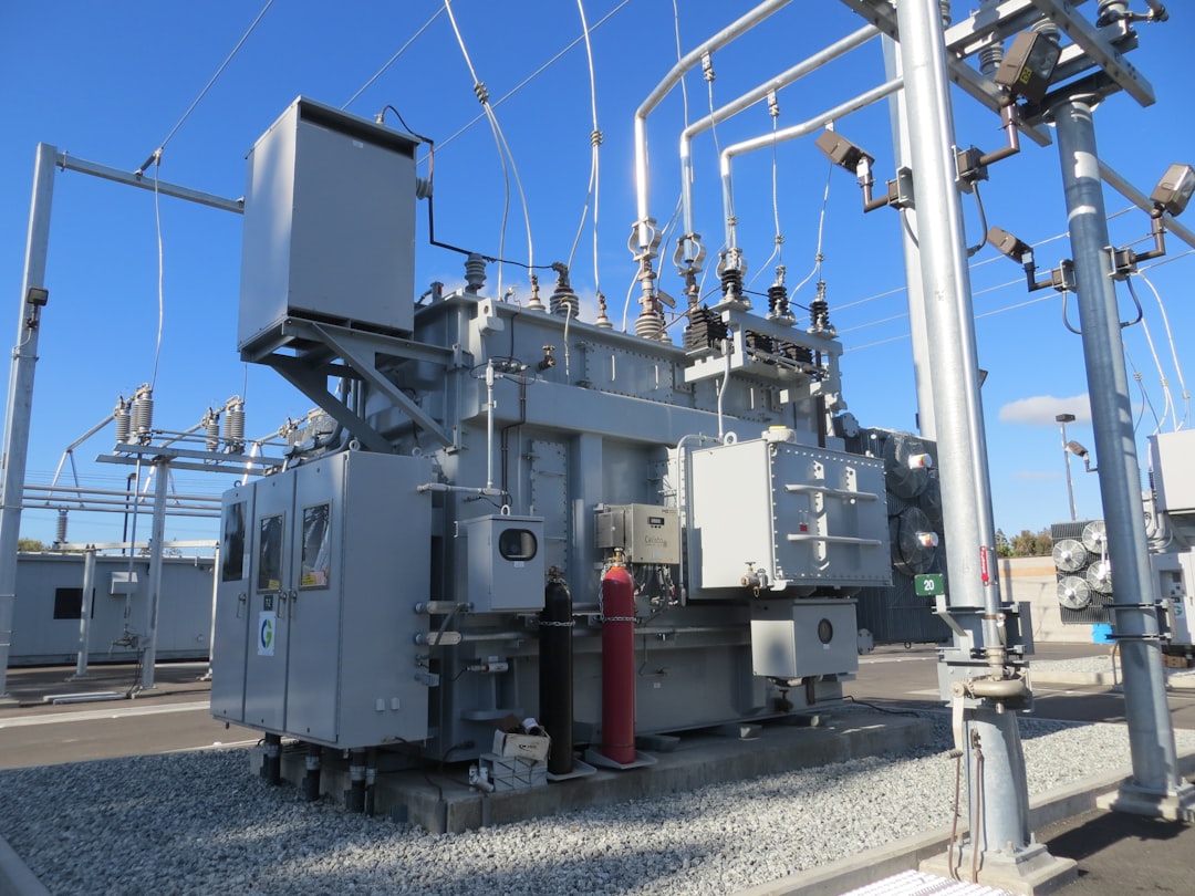 Electrical transmission and substation infrastructure on the power grid