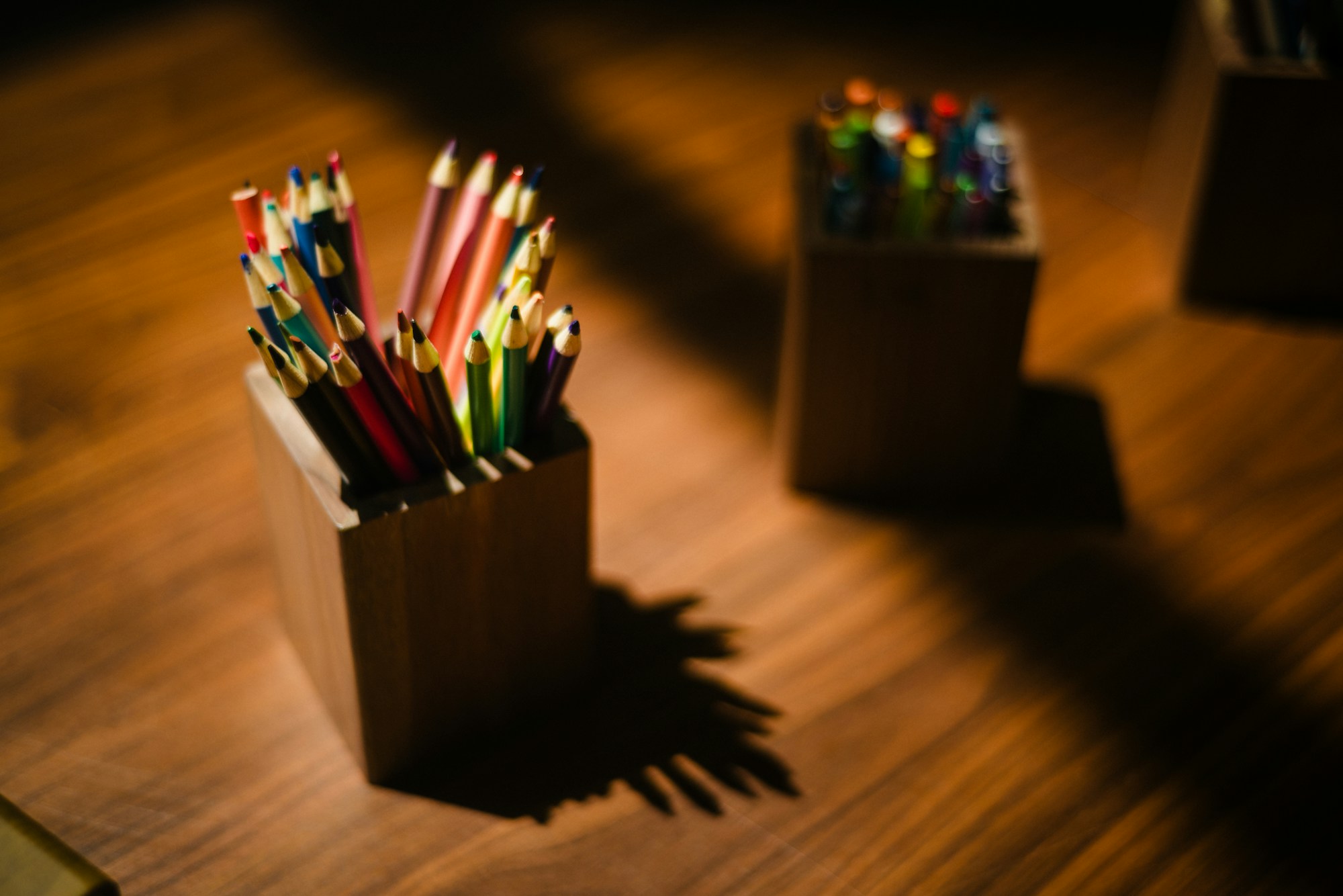 Colorful pencils representing creativity and diverse ways of learning